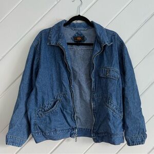 Vintage Route 66 Blue DenimJacket